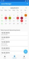 Leave Manager captura de pantalla 1