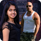 Selfie With Vin Diesel - Wallpaper Photo Editor أيقونة