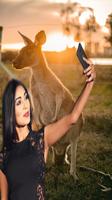 Selfi With Kangaroo - Wallpaper Photo Editor تصوير الشاشة 2