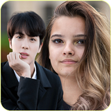 Selfie With Kim Seok-JIN _ BTS Wallpaper أيقونة