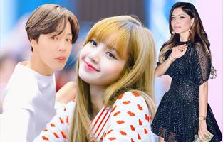 Selfie Photo with Lisa – Blackpink Wallpapers الملصق