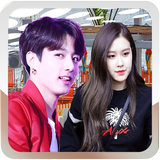 Selfie Photo with Rose – Blackpink Wallpapers أيقونة