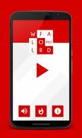 Word Fall - Pro Affiche