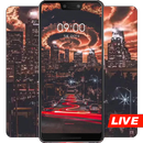 Cyclone on a tall building live wallpaper APK