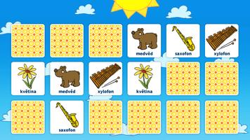 Čeština s Bílou paní: Pexeso screenshot 1