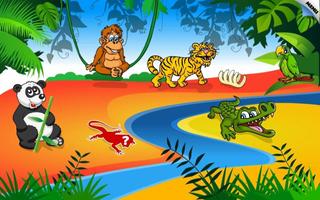 Kids Animal Preschool Puzzle L captura de pantalla 3