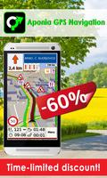 GPS Navigation & Map by Aponia Affiche
