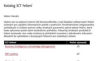 CIO Business World CZ screenshot 2