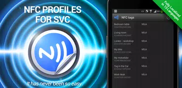NFC Profiles for SVC (tags)