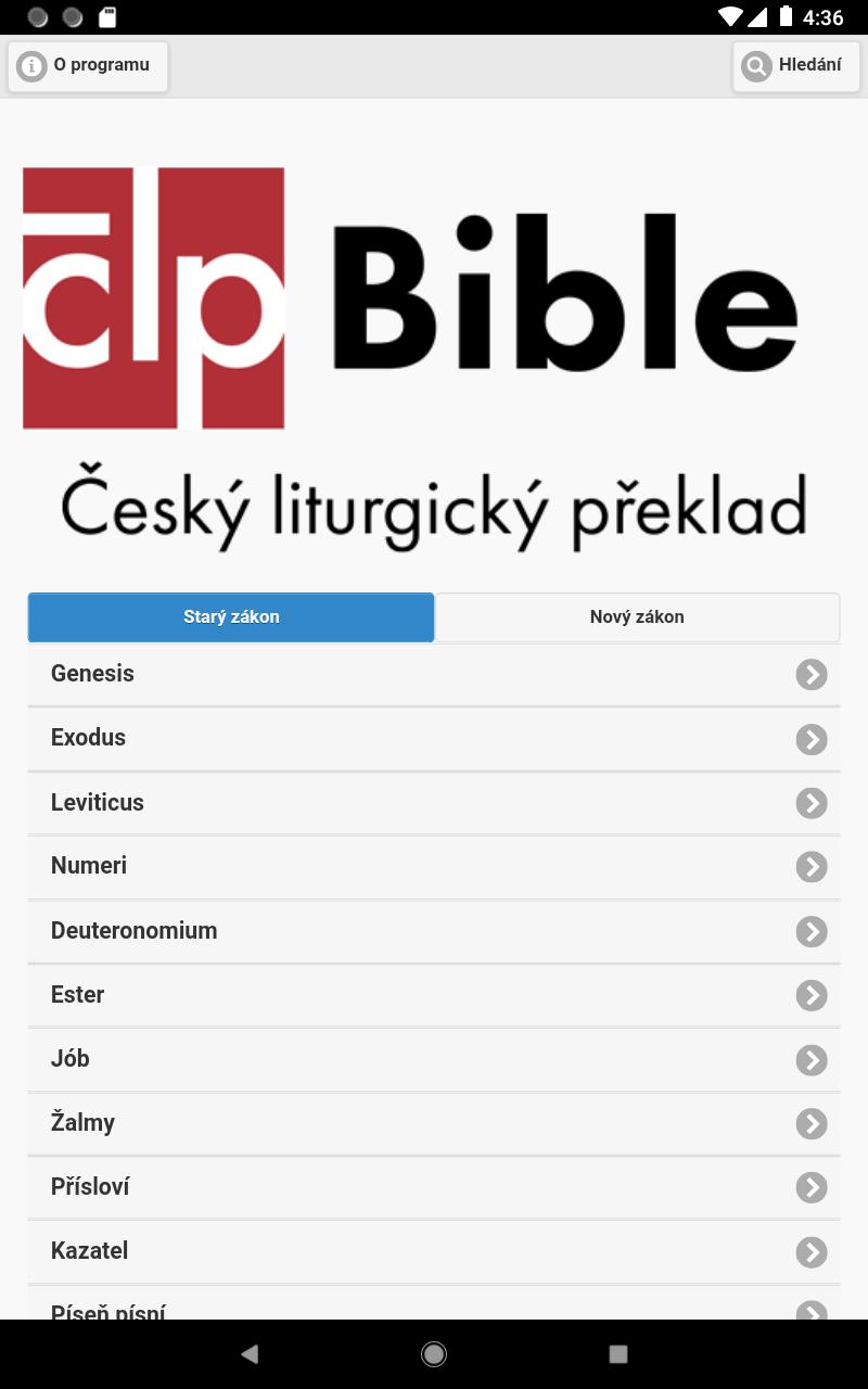 Bible, Český liturgický překlad for Android - APK Download