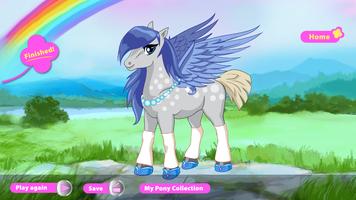 Fancy Pony Dress Up Game-poster