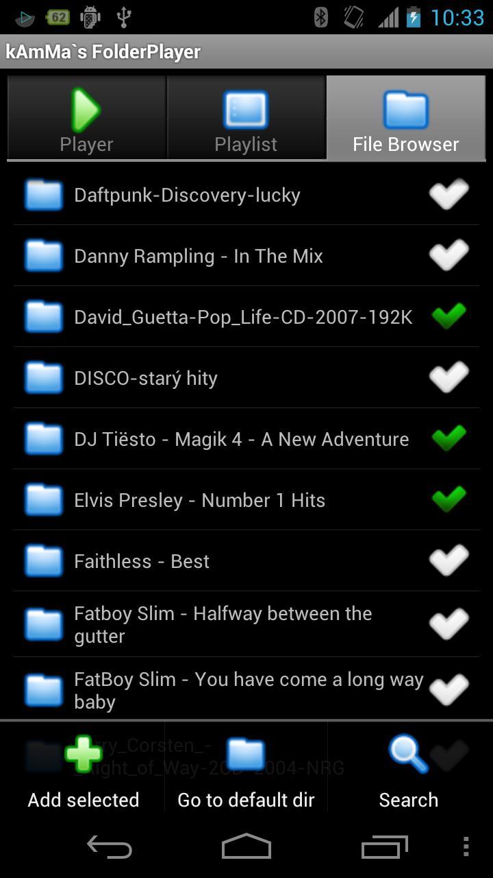 Ez folder Player ad для андроид на смартфоне. Android Music Player folders.