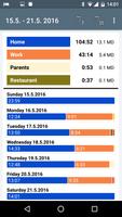 Wifi time tracker स्क्रीनशॉट 1