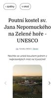 Průvodce Vysočinou ảnh chụp màn hình 1