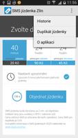 SMS jízdenka Zlín Ekran Görüntüsü 1
