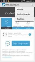 SMS jízdenka Zlín capture d'écran 1