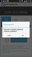 SMS jízdenka Zlín Ekran Görüntüsü 2