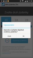 SMS jízdenka Zlín capture d'écran 2