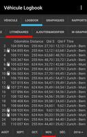 Véhicule Logbook capture d'écran 1