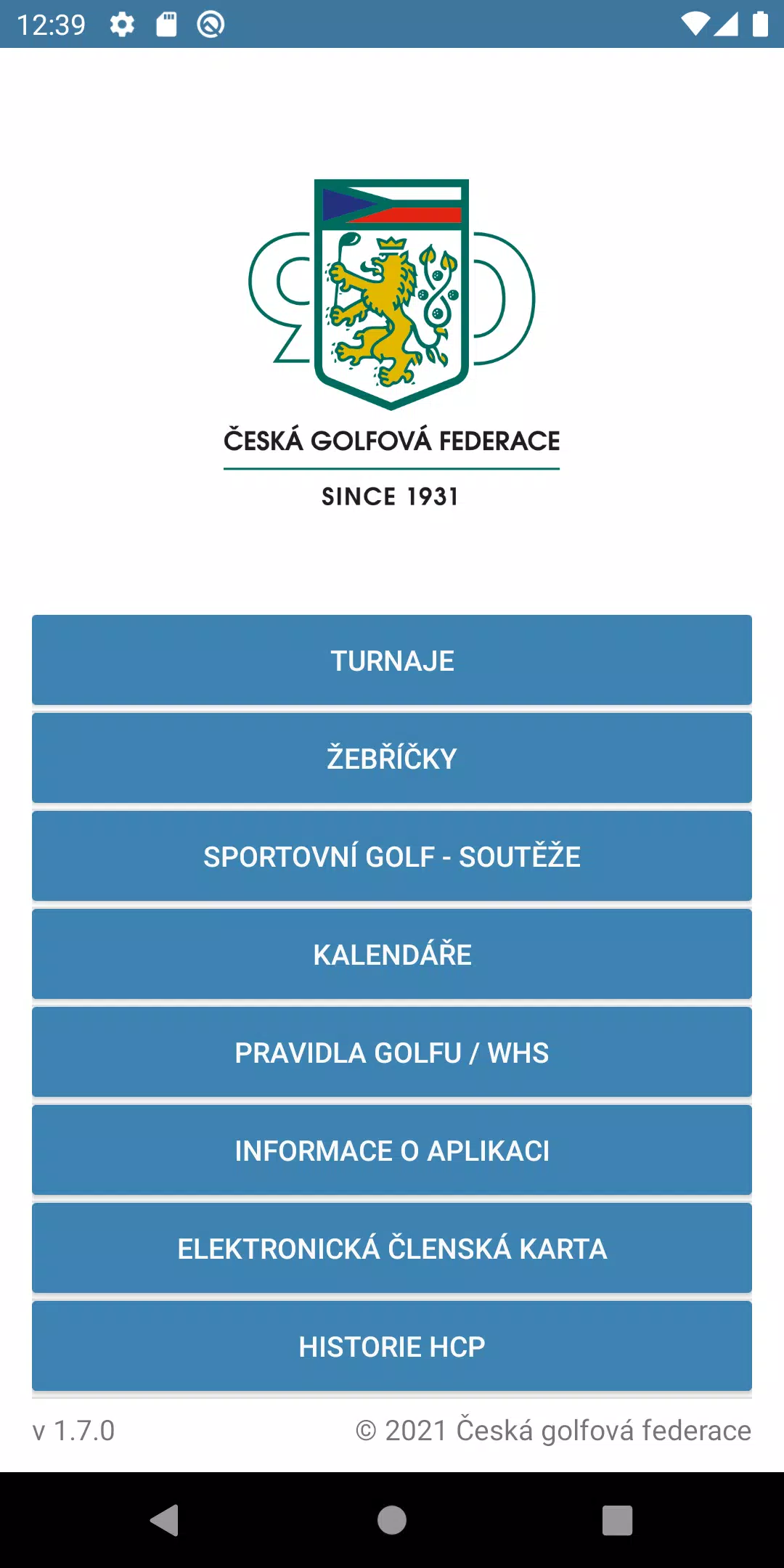 Česká golfová federace APK for Android Download