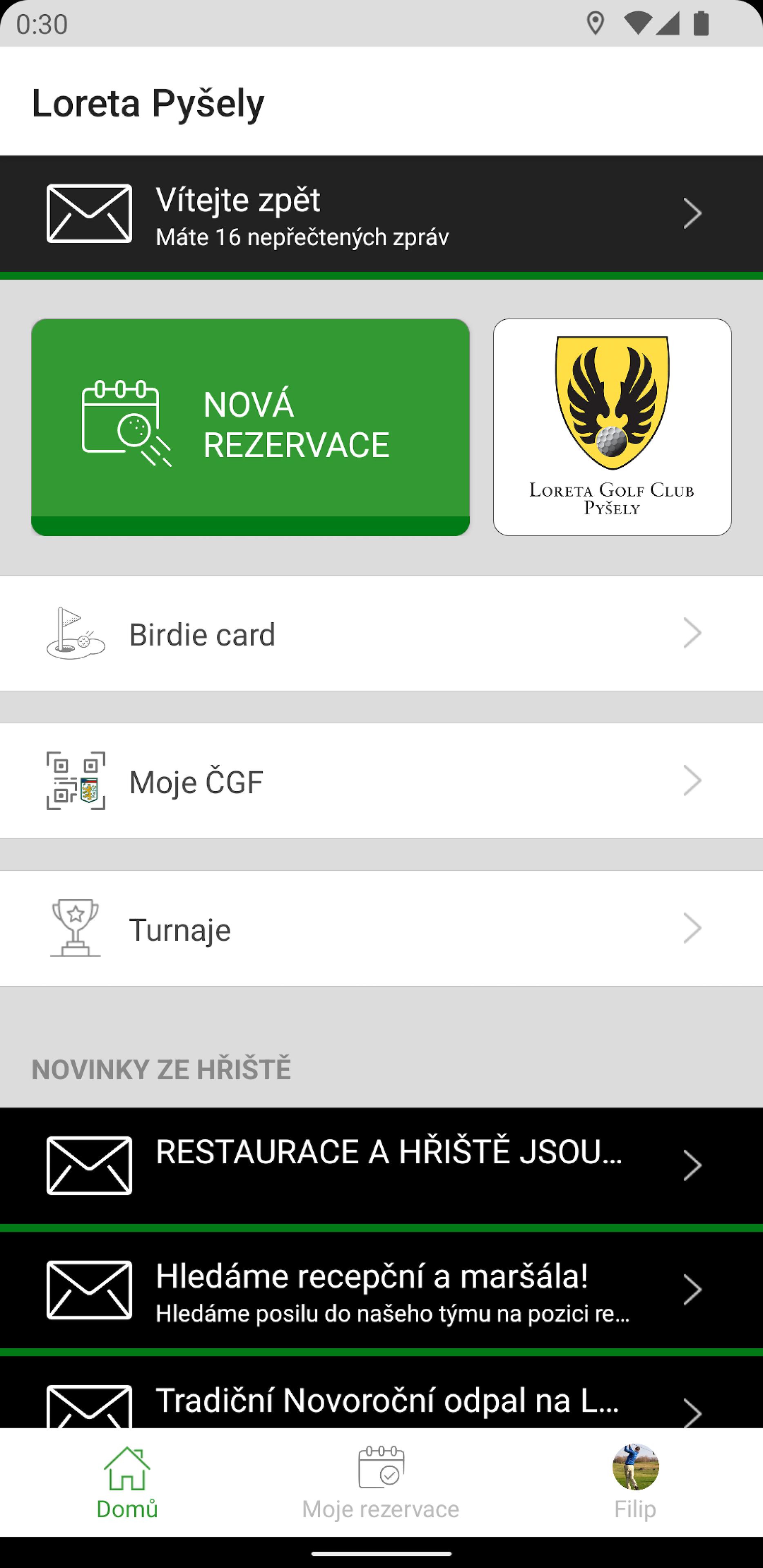 Loreta Golf Club Pyšely APK for Android Download