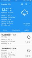 Weather Forecast تصوير الشاشة 1