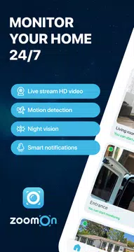 Screenshot 1 for ZoomOn Home Security Camera
