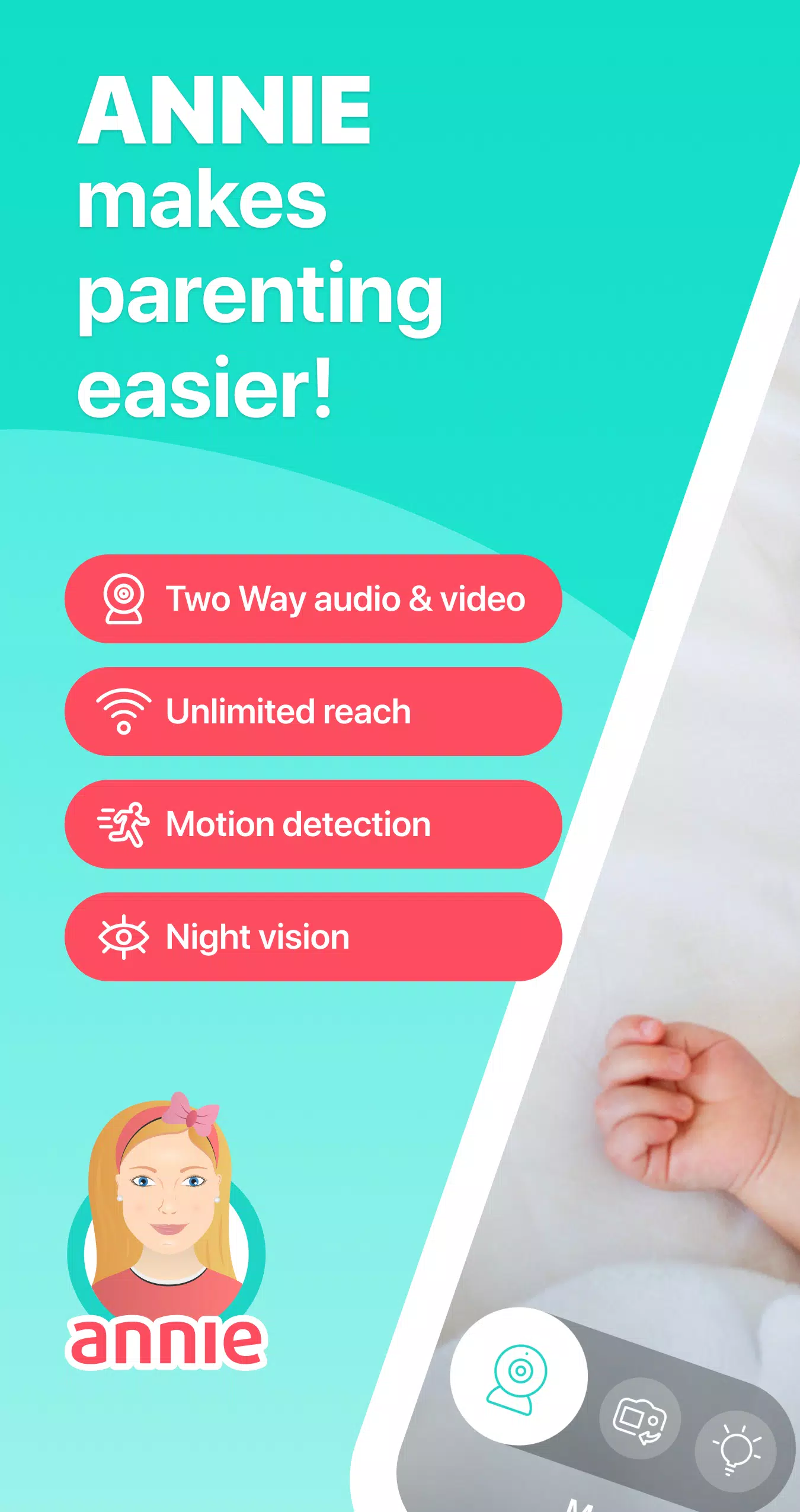 Annie Baby Monitor: Nanny Cam APK for Android Download