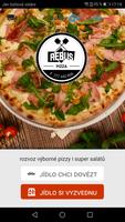 Rebus Pizza plakat