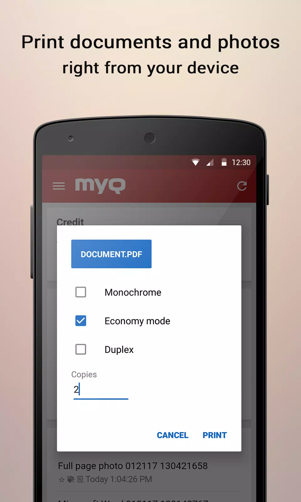 MyQ Mobile Printing APK for Android - Download