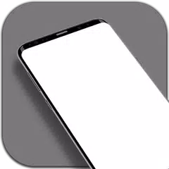 White Screen Flashlight Icon