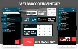 Easy Barcode inventory and sto poster