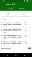 TICK tracker screenshot 2