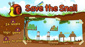 Poster Save the Snail