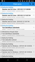 Datovka Beta syot layar 1