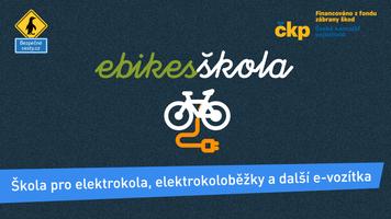 eBikes škola poster