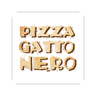 Icona Pizza Gatto Nero