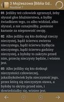 Polska Biblia app 스크린샷 1