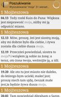 Polska Biblia app imagem de tela 2