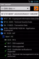 EMV Decoder تصوير الشاشة 1