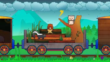 Animal Train for Toddlers اسکرین شاٹ 2