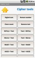 Cipher tools постер