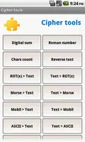 Poster Cipher tools