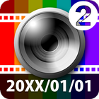 DateCamera2(자동 타임 스탬프 카메라) 아이콘
