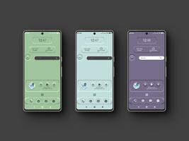 A16 Theme for KLWP screenshot 1