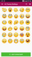 Funny WA Smileys Stickers 🌟 Hundreds of Stickers capture d'écran 1