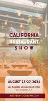 California Restaurant Show poster