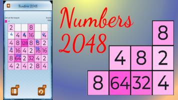 Numbers Make 2048 Affiche