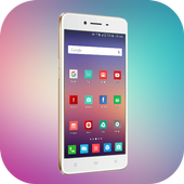 Blur Theme launcher for A57 icon