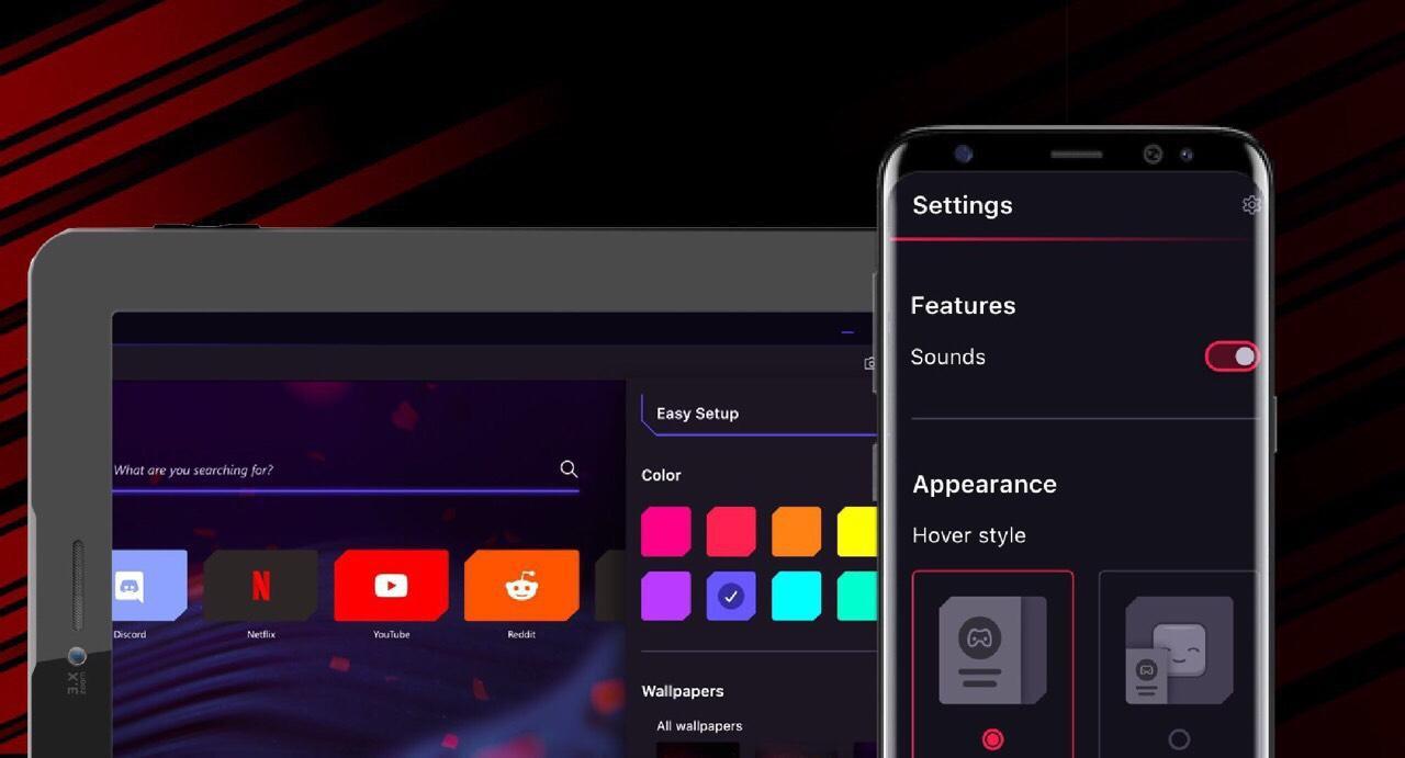 Opera gx mobile